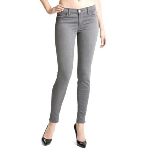 J Brand Gotham Skinny Jeans Gray Size 25 - Picture 1 of 10
